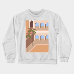 Boho travel art. Egypt #3 Crewneck Sweatshirt